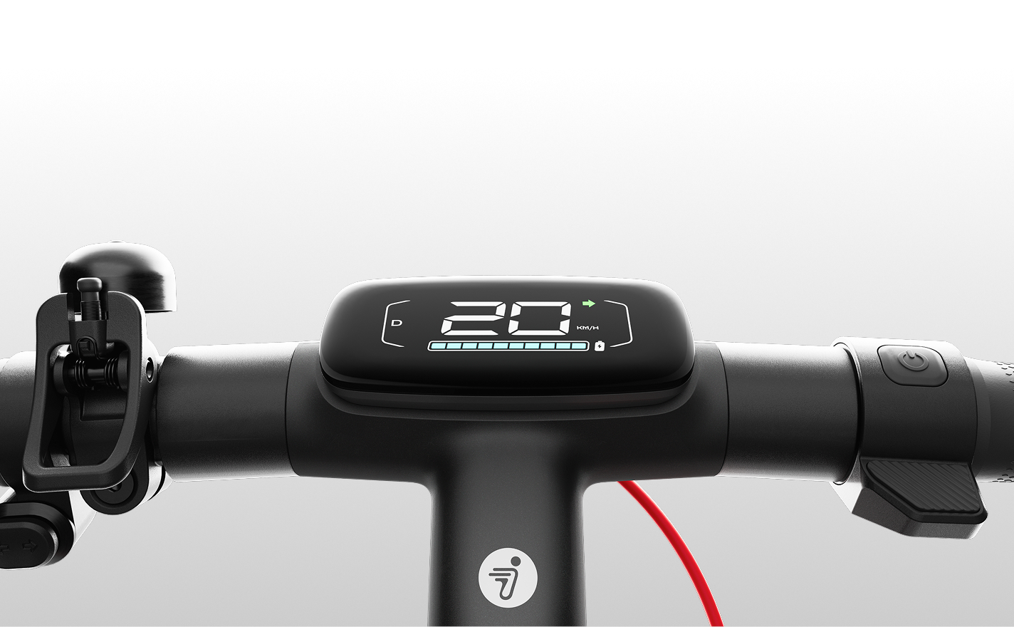 Segway E3 3-inch display and handlebar controls